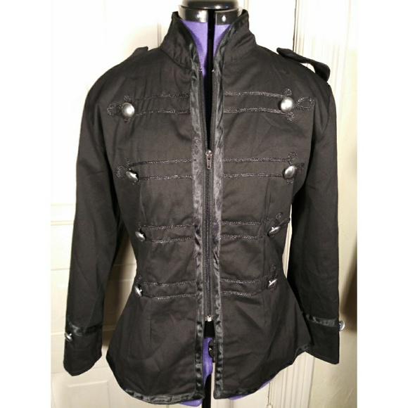 Lip Service Jackets & Blazers - Lip Service Blacklist military gothic punk jacket